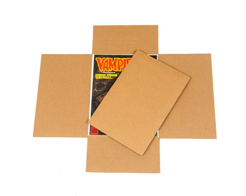 Gemini Magazine and Comic Book Mailers for Shipping (100Mailers+100Fillers) - size: 100 mailers + 100 fillers
