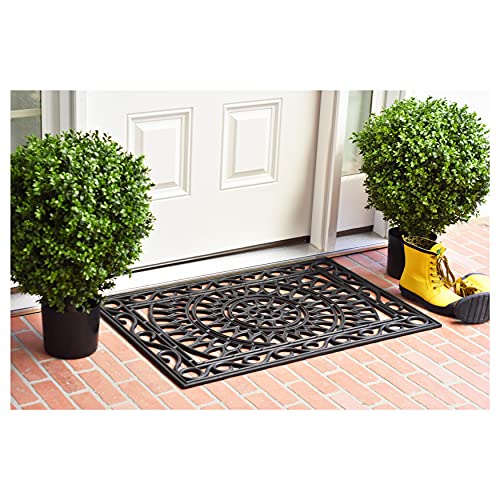 Calloway Mills 153802436 Sungate Rubber Doormat, 24" x 36" - color: Sungate, size: 2' x 3' (Rectangular)
