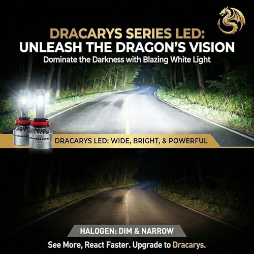 LUXSTER 9005 HB3 Dracarys 100000lm Dual Power LED Bulbs 6000K (2 Pack) - size: 9005/HB3