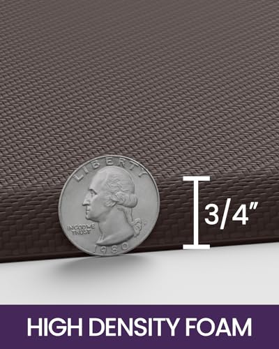 DEXI Anti Fatigue Kitchen Floor Mat Cushioned Standing Runner 70x20, Brown - color: Brown, size: 70"L x 20"W x 0.7"Th