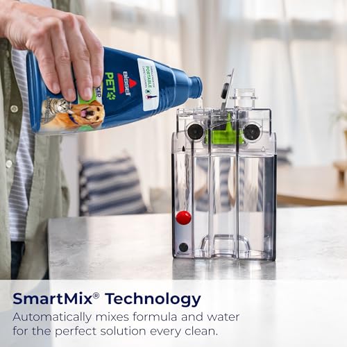 BISSELL Little Green Max Pet SmartMix Carpet Cleaner, 38572 - style: Little Green Max Pet SmartMix