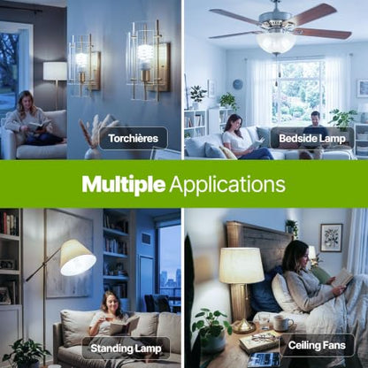 Xtricity Compact Fluorescent Light Bulbs T2 Spiral, E26 Base (4 Pack) - color: 5000k Daylight
