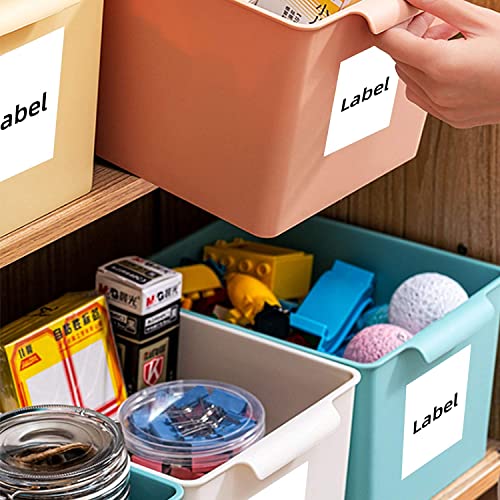 100 Sheets 200 Labels Half Sheet Self Adhesive Shipping Labels for Laser & Inkjet Printers, 8.5" x 5.5" Shipping Mailing Labels, 2 per Page Shipping Labels, 5 1/2 x 8 1/2 Half Sheet Labels - size: 8.5x5.5-100P