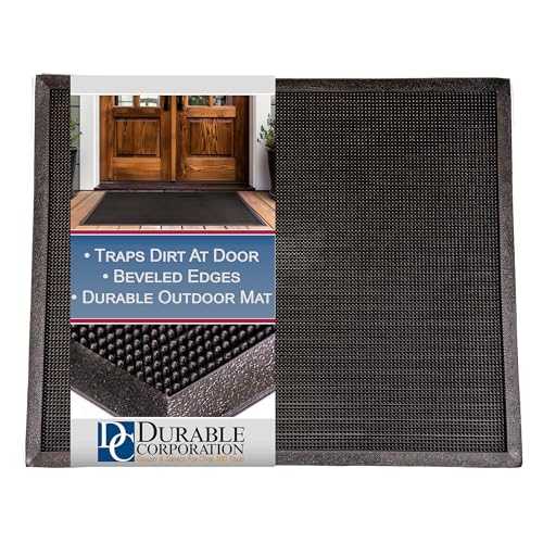 Durable Corporation 396S2432 24 in. Wx 32 in. L Fingertip Entrance Mat - size: 2' x 2'8" (Rectangular)