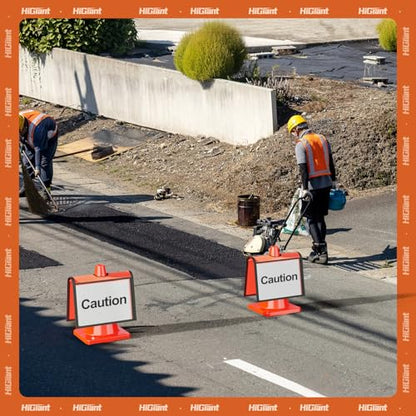 HiGiant 6 Pack Traffic Cone Sleeves, No Parking