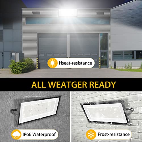 XYCN 600W LED Stadium Flood Lights Outdoor(3050W Equivalent),67500LM Super Bright LED Arena Lights,100-277V IP66 Waterproof 5000K Daylight White Commercial Lighting for Sports Fields and Counts - color: 600W led flood light