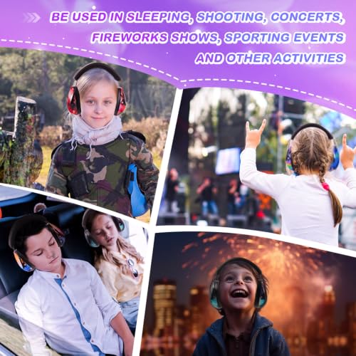 Amylove 12 Pcs Kids Noise Cancelling Headphones Ear Muffs Starry Sky Style - size: Universal Fit (kids & Adults), style: Starry Sky Style