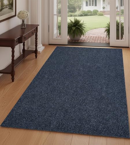 2'11" x 4'11" Outdoor Runner Rug with Scraper Pile for Entryway Garage - color: Dark Grey, size: 2'11" x 4'11" (Rectangular)