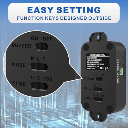 UHPPOTE Wireless RF Remote Control Switch for Door Access Control System