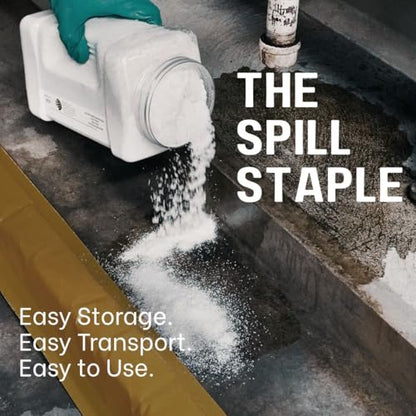 Enpac ENSORB Spill Cleanup Granular Absorbent for use with Oil, Hazmat, Chemical, Caustic, and Universal Liquids (24ct. 1-Qt.) - size: (Qty 12) 1-Quart