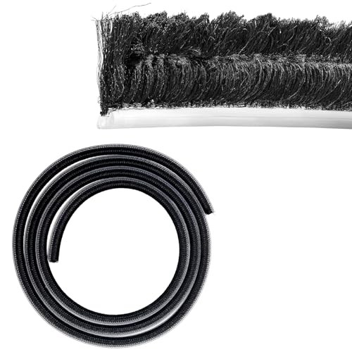 W510C .312" (7.9 mm) Adjustable Astragal Replacement Pile Weatherstrip 100FT Replace Worn Weatherstrip Pile on Adjustable Astragals - style: .312"