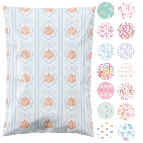 Pretty Package Store Poly Mailers 14.5x19, Blue Pumpkin, 100 Pack - color: Blue Pumpkins, size: 14.5x19