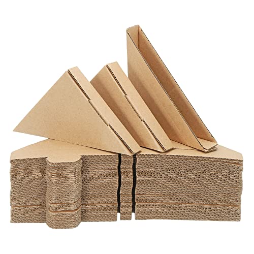 MECCANIXITY Adjustable Cardboard Corner Protector, Cardboard Edges Protector 10x10x1.7cm for Art, Packing, Shipping Supplies Pack of 40 - size: 10x10x1.7cm