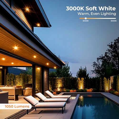 GvvooHome Soft White PAR38 LED Flood Light Bulbs Outdoor, 100W Equivalent - color: Soft White, size: 2 Pack