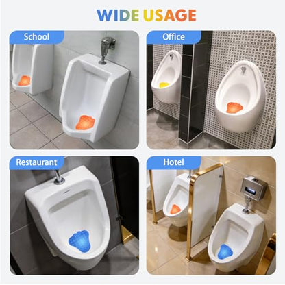 CHONOVO Urinal Screen Deodorizer, 7.2” Urinal Cake 36 Pack with 3 Scent - color: 36 Pack