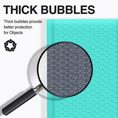 UCGOU Large Bubble Mailers 12x16" 25 Pack Usable Size 12x15" Teal Padded - color: Teal, size: 12x16" 25PC