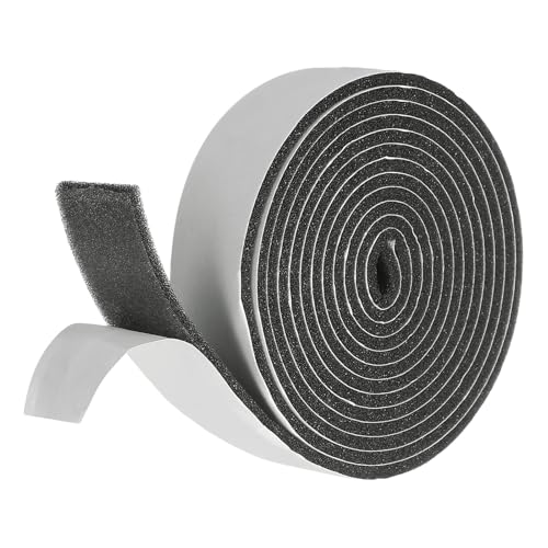 uxcell Weather Stripping Door Seal, 1" x 1/8" (1 Roll, 6.5Ft) - size: 1" x 1/8" (6.5 Ft)