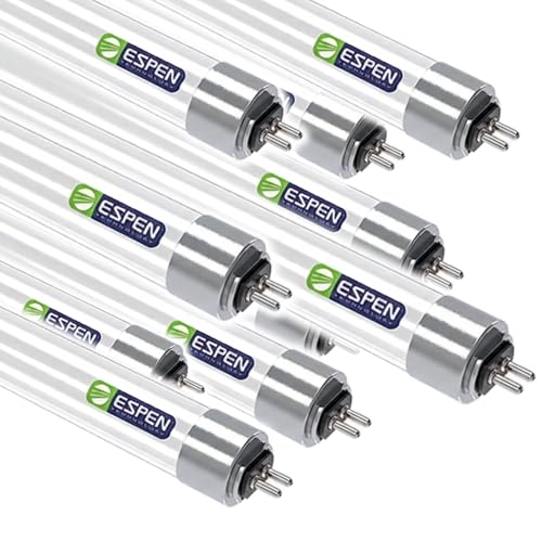Espen 25 Pack 3FT LED T5 Light Tube, Type A Ballast Compatible, 18W, 4000K Cool White, 2000 Lumens, Plug and Play Electronic Ballast Lamp, Fluorescent Replacement