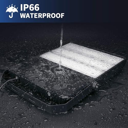 ledmo LED Flood Light Outdoor, 360W 50400LM Stadium Light, IP65 Waterproof - size: Large/360