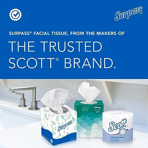 Surpass Facial Tissue, Bulk, 36 Boxes x 90 Tissues (21320)