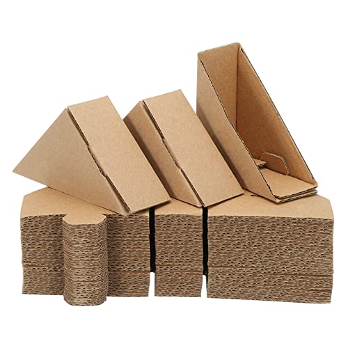 MECCANIXITY Adjustable Cardboard Corner Protector, Cardboard Edges Protector 7x7x3cm for Art, Packing, Shipping Supplies Pack of 40 - size: 7x7x3cm