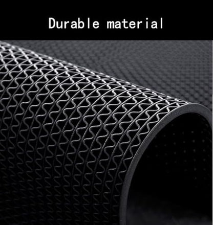 PVC Drainage Floor Mat Non-Slip Commercial Wet Area Mat for Outdoor and Indoor Restaurant Kitchen Bar Swimming Pool Splash Matting Water Drain Flooring Mat (Black, 4FTX10FT) - size: 4FTX10FT