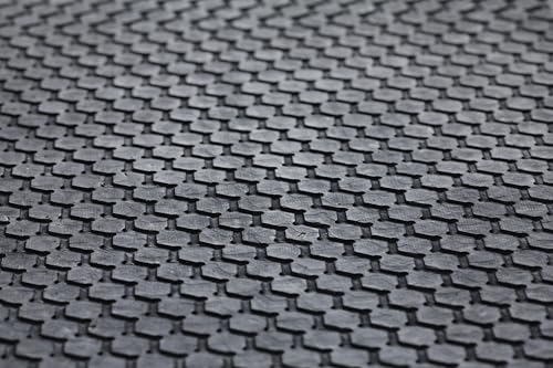Guardian 24020302BY Air Step Anti-Fatigue Floor Mat, Vinyl, 2'x3', Black with Yellow Stripes, Reduces Fatigue and discomfort, Can be Easily Cut to fit Any Space