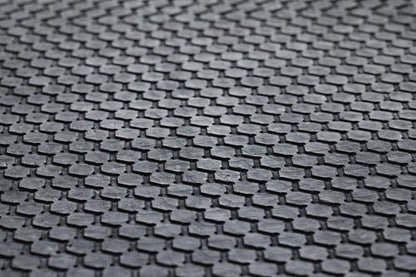 Guardian 24020302BY Air Step Anti-Fatigue Floor Mat, Vinyl, 2'x3', Black with Yellow Stripes, Reduces Fatigue and discomfort, Can be Easily Cut to fit Any Space
