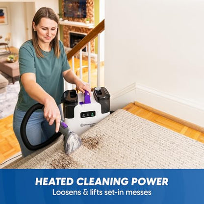 Vacmaster 500 Series Heated Carpet & Upholstery Spot Cleaner Machine - color: Purple