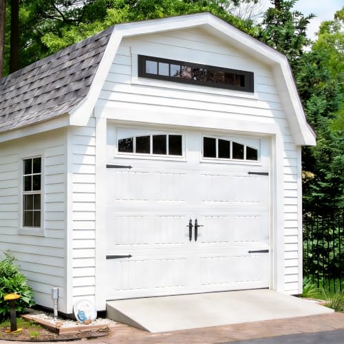 12" x 60" Vinyl Transom Window, Black - color: Black, size: 12" x 60"