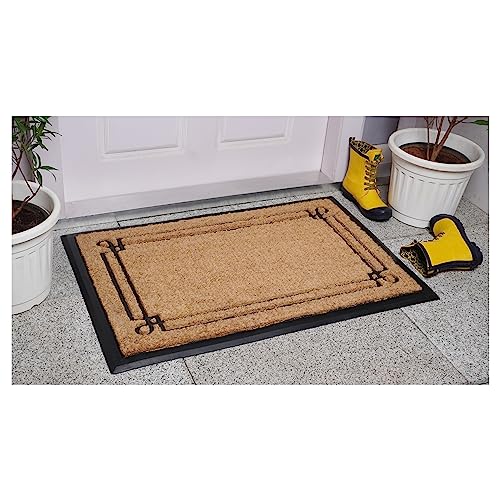 Calloway Mills 110072436 Classic Border Doormat 24" x 36" - color: Classic Border, size: 2' x 3' (Rectangular)