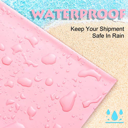 UCGOU Poly Mailers 19x24 Inch Light Pink 50 Pack Extra Large Shipping Bags Strong Thick Mailing Envelopes Self Seal Adhesive Waterproof and Tear Proof Boutique Postal for Clothing Quilt and More - size: 19x24" 50PC