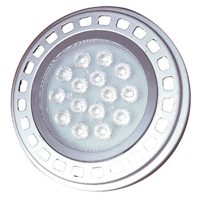 QLEE Dimmable GU10 Base AR111 15W 30°Beam Angle SMD LED Bulb 3000k Warm Light AC120V Spotlights Down Track Light 1500Lm