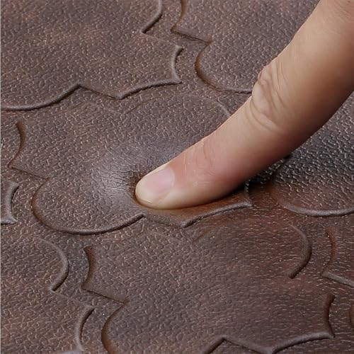 WISELIFE Kitchen Mat Cushioned Anti Fatigue Floor Mat, 20"x32", Brown - color: Brown, size: 1'8" x 2'6" (Rectangular)