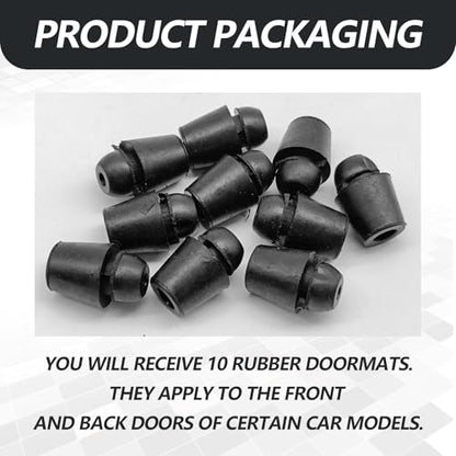 8219128010 Car Overslam Bumper Stopper, Rubber Auto Front Rear Door Shock Absorber Guard Cushion, Universal Vehicle Door Side Protection Accessories