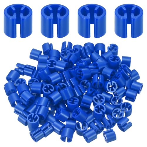 uxcell 120Pcs Clothes Hanger Size Markers,Fit 3-5mm Rod Tags,Teal - color: Teal