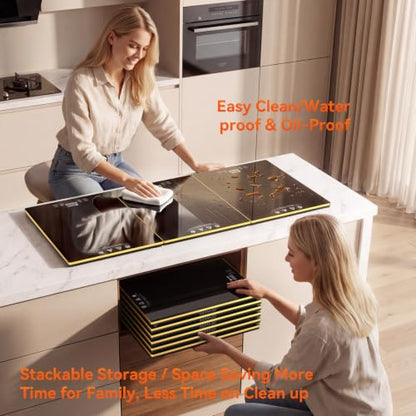 Commercial Electric Warming Tray for Buffet - Independent Temp 6 in 1 Black - color: 6-black