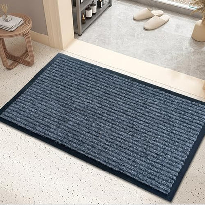 Front Door Mat, 2.7'x4'Indoor Outdoor Welcome Commercial Floor Mat - size: 32"x48"
