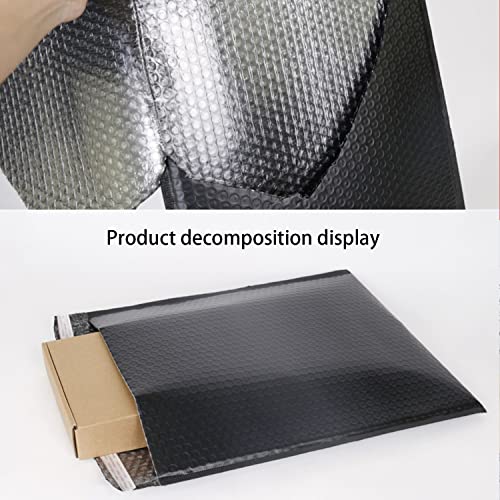 Lake Blue Bubble Mailers KAIXILU Mailer Envelopes L13xW10 inch Packaging Shipping Bag Self Seal Package Mail Packing blue-green -25PCS - color: Lake Blue-25pcs, size: L13xW10 inch