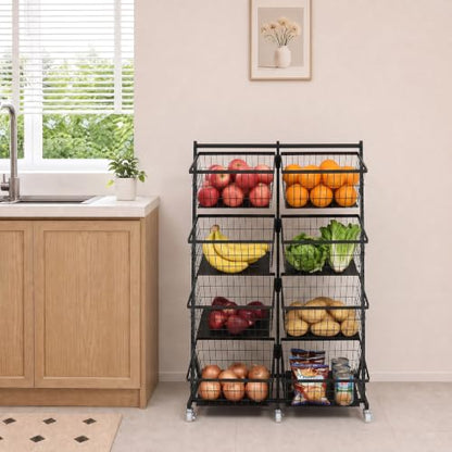 Store Snack Rack Display Stand, Multifunctional Retail Display Racks, Black - color: Black