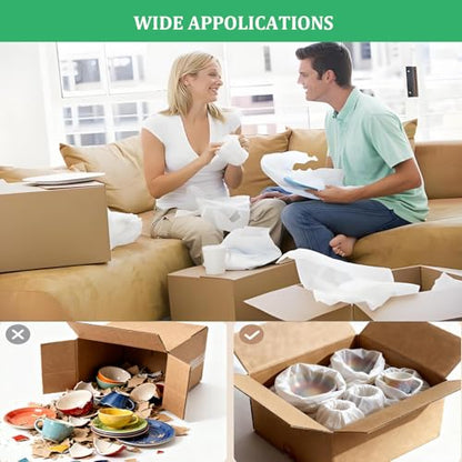 12x16Inch Cushion Foam Pouches 50pcs, Big Foam Wrap Pouches - size: 12x16 Inch (50Pack)