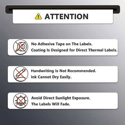 BETCKEY - 2" x 1.5" (51 mm x 38 mm) Thermal Labels, [10 Roll/10000 Labels]