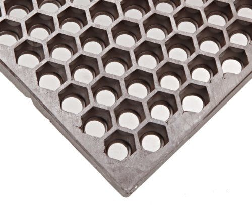 NoTrax T15 Optimat® Honeycomb Design Drainage Mat, 3' X 4' Brown - color: Brown, size: 3' Width x 4' Length