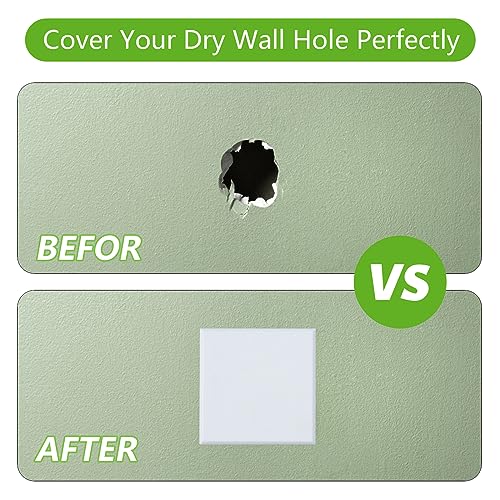 HOME MASTER HARDWARE 4" Wall Protector, 10 Pack Door Knob Wall Shield - color: Square, size: 4 inch - 10 Pack