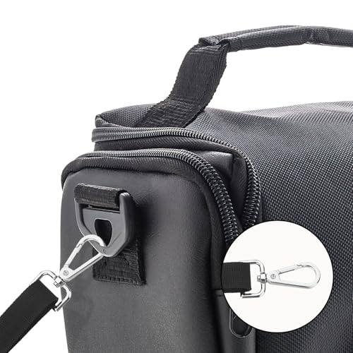 20 Pcs Metal D Ring Swivel Lobster Claw Clasp Snap Hooks Purse Hardware - color: Silver, size: 3/4 Inch