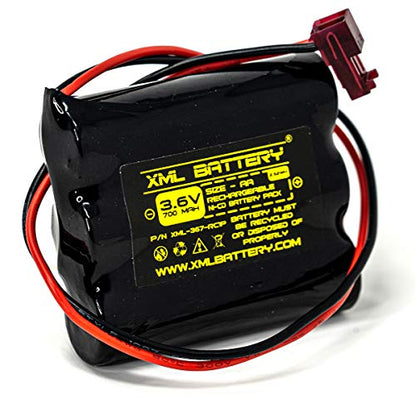(1 Pack Sure-Lites 026-148 026148 SL026148 SL-026148 SL-026-148 3.6v 700mAh Ni-CD Battery Pack Replacement for Exit Sign Emergency Light - size: 1 Pack