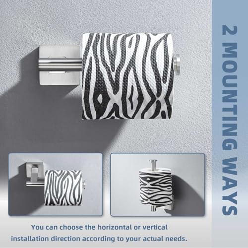 Suyar Brushed Nickel Toilet Paper Holder, Paper Roll Holder for Bathroom - color: Brushed Nickel