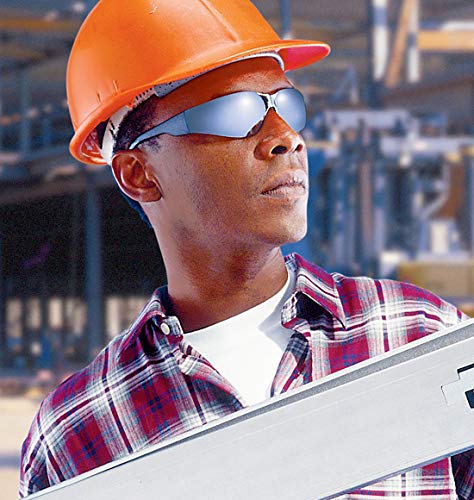 Gateway Safety 4680 UL-Certified StarLite Safety Glasses, Clear Lens, Clear Temple (Pack of 10) - color: Silver Mirror Lens/Gray Temple, size: 50-Pack
