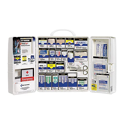 First Aid Only 1001-FAE-0103 Large SmartCompliance First Aid Kit, 209 Pieces, OSHA Compliant, Plastic Case