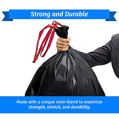 Reli. 39 Gallon Trash Bags Drawstring | 200 Count Bulk